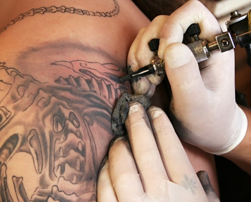 How Deep Into The Skin Does a Tattoo Needle Go?